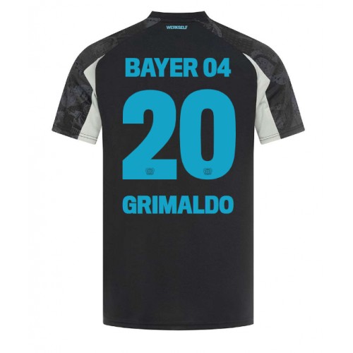 Pánský Fotbalový dres Bayer Leverkusen Alejandro Grimaldo #20 2024-25 Třetí Krátký Rukáv